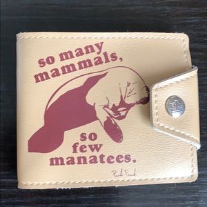 PETA limited edition Paul Frank bifold wallet